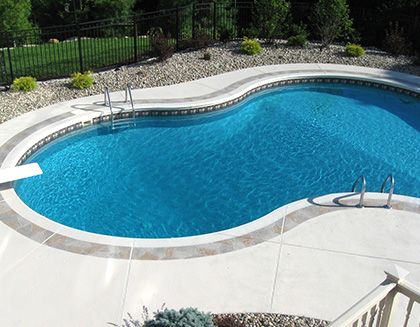 CustomCrete | Concrete Resurfacing | St. Louis MO Inground Pool Concrete Ideas, Salt Finish Concrete Pool Deck, Kool Deck, Pool Layout, Homestead Farmhouse, Concrete Pool Deck, Pool Resurfacing, Concrete Deck, Acre Homestead