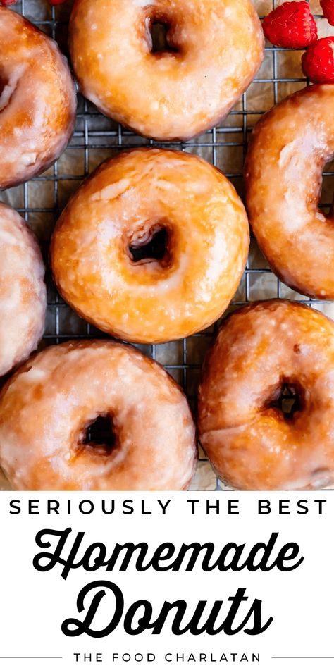 Glazed Doughnuts Recipe, Baking Therapy, Old Fashioned Donut, Homemade Donuts Recipe, Homemade Doughnuts, Glazed Donuts, Glazed Doughnuts, Donut Recipe, Sally's Baking