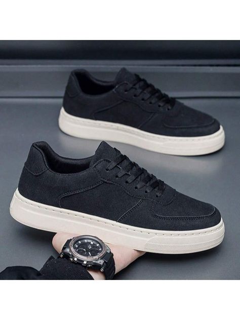 Men Casual Shoes Breathable Sneakers Fashion Driving Walking Tennis Shoes For Male Skate Flats Black     Plain    Men Shoes, size features are:Bust: ,Length: ,Sleeve Length: Walking Tennis Shoes, Black Plain, Boys Denim, Sneakers Mode, Breathable Sneakers, Tenis Casual, Outdoor Wear, Men Shoes Size, Maternity Bag