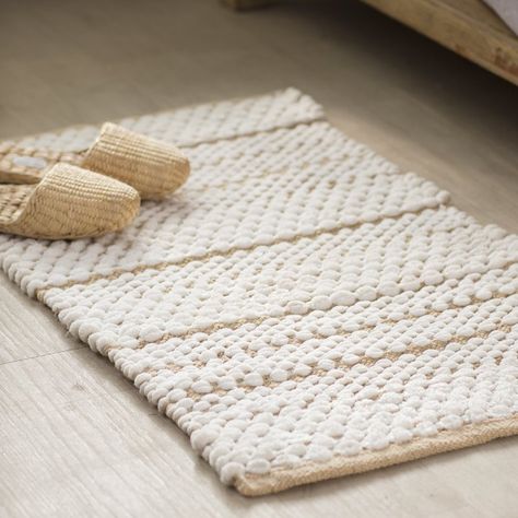 Bathmats So Stylish You'll Want Them in Every Room Francois Bath Rug, $33 Birch Lane Bathroom Mats Decor, Kids Bath Mat, Neutral Bathroom Decor, White Bath Mat, Cute Bath Mats, Bathroom Mat Sets, Bathroom Rugs And Mats, Bathroom Bath Mats, Bathroom Carpet