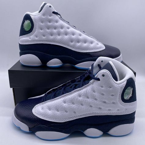 Jordan 13 Retro White Obsidian Powder Blue Gs Youth 5y / Women's 6.5 Dj3003-144. Brand New Condition. Never Worn. 100% Authentic Youth's Us Size 5y/ Womens 6.5 Model #: Dj3003-144 Contact Us With Any Questions You May Have. We Offer Bundle Discount, Shipping Savings. Check Out Our Store! We Have Cool Clothing From Brands Nike, Jordan, Under Armour, Etc. We Also Have For Sale New Or Used Video Games. Make Sure To Follow Us For Regular Footwear & Clothing. Zapatillas Nike Jordan, Air Jordan Retro 13, Cool Clothing, Black Tennis Shoes, Jordan Retro 6, Retro 13, Jordan 13 Shoes, Blue Jordans, Jordan Shoes Retro