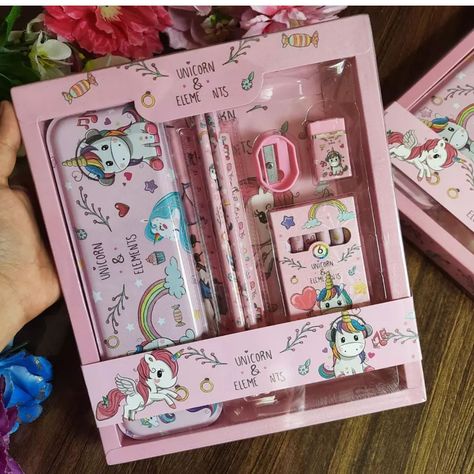 This perfect stationery set is for Rs250 plus shipping Includes 6items (pencilbox,2pencils,sharpner,eraser,scale and crayons)that concludes all the stationery mess.A perfect gift for the kid School Emergency Kit, Kids Stationary, Stationery Ideas, Stationary Shop, Stationary Gifts, Cute Stationary, Stationary Set, Choker Set, Emergency Kit