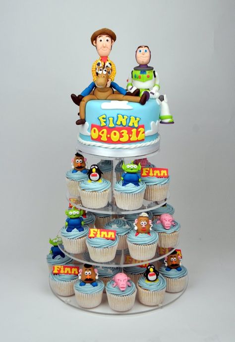 Toy Story Cake Toys Story Cake, Toy Story Birthday Cake, Toy Story Cupcakes, Toy Story Party Decorations, Toy Story Baby, Cake Kids, Toy Story Theme, Toy Story Cakes, Toy Story Birthday Party