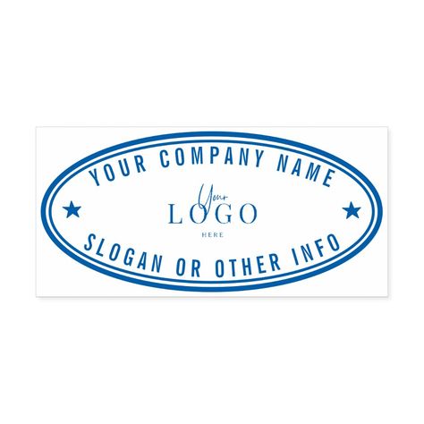 Create Your Own Modern Self-inking Stamp - company logo cards Stamp Maker, Business Stamps, Create Your Own Business, Your Own Business, Self Inking Stamps, Name Logo, Own Business, Logo Stamp, Stamp Design