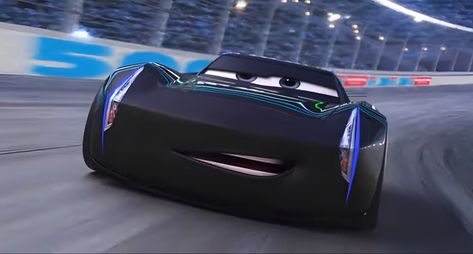 Black Car From Cars Movie, Cars Pfp, برق بنزين, Cars Cartoon Disney, Presentation Night, Jack Storms, Storm Wallpaper, Cars Pixar, Jackson Storm