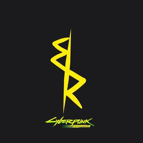 Cyberpunk Edgerunners Symbol, Cyberpunk Edge Runners Tattoo, Cyberpunk Symbol, Edgerunners Symbol, Gaming Widget, Cyberpunk Edgerunners Tattoo, Cyberpunk 2077 Tattoo, Cyberpunk Logo, Runner Tattoo