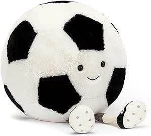 Jellycat Amuseable Sports Soccer Ball Plush Jellycat Toys, Jellycat Stuffed Animals, Soft Teddy Bear, Gifts For Sports Fans, Sports Football, Cute Stuffed Animals, Sport Soccer, 영감을 주는 캐릭터, Knee High Socks