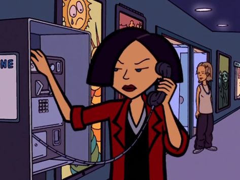 Daria Aesthetic, 90s 2000s Cartoons, Jane Lane, Daria Mtv, Daria Morgendorffer, 2000s Cartoons, Black Characters, Retro Vibe, Our Lady