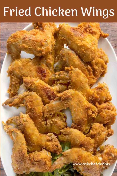 How Long To Deep Fry Chicken Wings, Crispy Fried Chicken Wings Deep Fryer, Deep Fried Chicken Wings Crispy, Fried Chicken Wing Recipes, Fried Wings Crispy, Deep Fry Chicken Wings, Crunchy Wings, Deep Fried Chicken Wings Recipe, Fried Wings Recipe