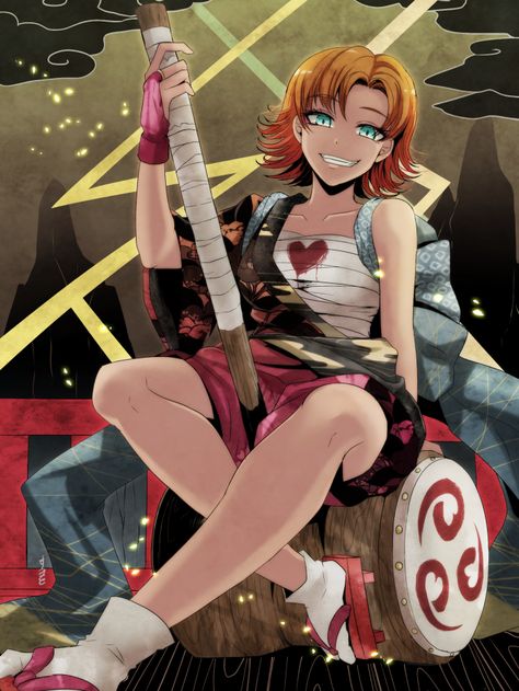 Japanese style Nora | RWBY | Know Your Meme Rwby Nora Valkyrie, Rwby Nora, Nora Rwby, Nora Valkyrie, Team Jnpr, Log Horizon, Ancient Japan, Full Metal Alchemist, Blake Belladonna