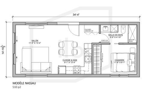 Models — Ilo tiny house Best Tiny House Layout, Tiny House Plans Layout, Small Loft House Design, Studio Apartment Plan, Tiny Home Floorplan, Small Houseplans, Guest House Plans, Silo House, Small Floor Plans