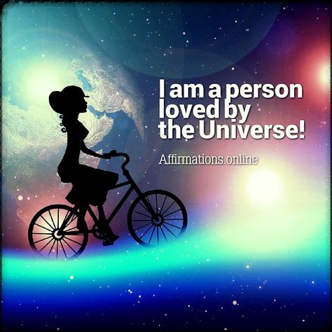 Cosmic Love Affirmation: I am a person loved by the Universe! #affirmations#positiveaffirmations#dailyaffirmations#dailyaffirmation#positivequotes#positivethoughts#Universe@cosmos@cosmiclove#selflove#protected#feelingsafe The Universe Affirmations, Universe Loves Me, Universe Affirmations, Me Affirmations, Uplifting Quotes Positive, Love Affirmation, Cosmic Love, Universe Love, Gratitude Affirmations