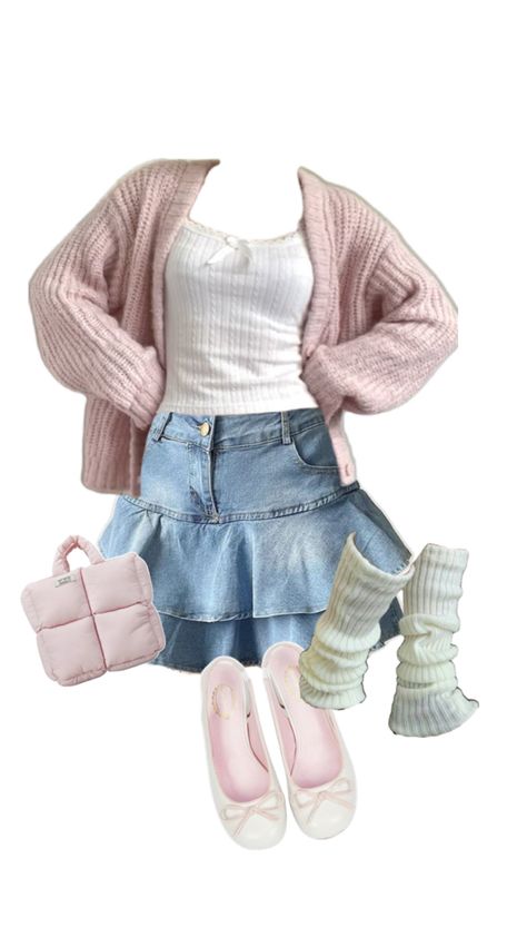 Shoujo Style Outfits, Casual Princess Outfits, Aufits Aesthetic, 80s Inspired Outfits, Shoujo Girl, Quick Outfits, Princess Outfits, Modest Fashion Outfits, Feminine Outfit