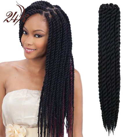 Cheap hair extensions stick tip, Buy Quality hair swarovski directly from China hair weave thinning hair Suppliers: 	Description:	1.Length:22 Inch	2.Hair Weight:135g/Pack	3.Color:1/1B/2#/4#/27#/30#/BUG	4.Style:Havana Mambo Twist	5.Usual Havana Twist Hairstyles, Havana Twist Braids, Havana Mambo Twist Crochet, Mambo Twist, Twist Box Braids, Crochet Braids Hair, Jumbo Braiding Hair, Hair Curl, Braiding Hair Extensions