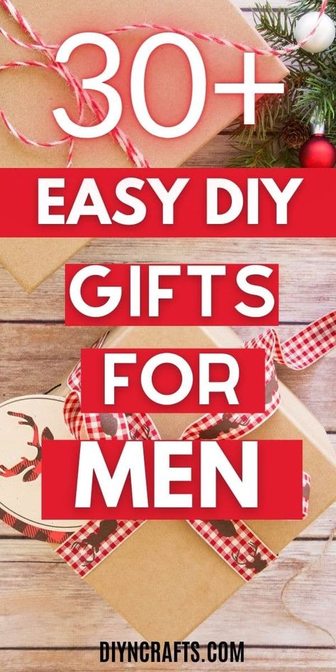 Mens Gifts To Make, What To Make Dad For Christmas, Diy Christmas Gifts For Men Guys, Men Thank You Gifts Ideas, Diy Christmas Ornaments For Men, Diy Men’s Christmas Gifts, Diy Gifts For Hunters Men, Handmade Gifts For Men Christmas, Christmas Crafts For Men