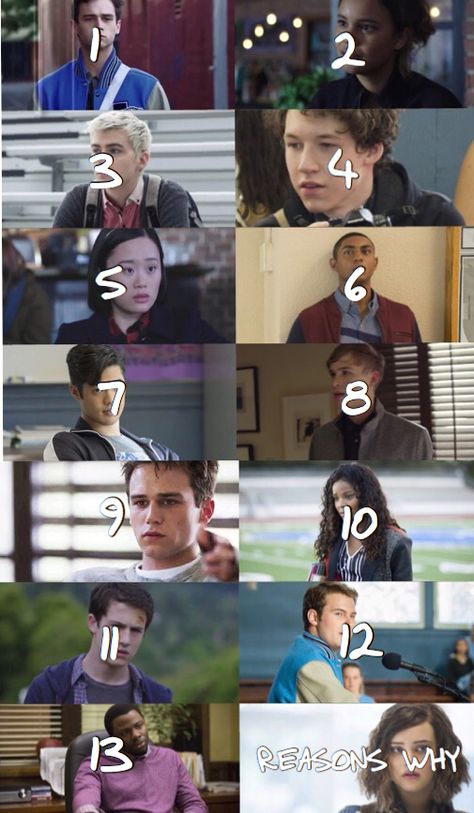 13 Reasons Why Tapes (in order according to Show not book) 13 Reasons Why Tapes, 13 Reasons Why Season 1, 13 Reasons Why Wallpaper, 13 Reason Why, 13 Reasons Why Poster, 13 Reasons Why Memes, Book Pinterest, 13 Reasons Why Aesthetic, 13 Reasons Why Netflix