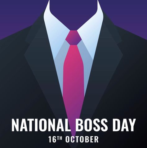 Boss Day Card, National Boss Day, National Bosses Day, Boss Day, Day Template, Bosses Day, Boss' Day, National Day, Minimalist Logo Design