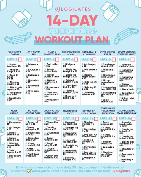 Cassey Ho on Instagram: “Okay you guys. You ask and I deliver! Here is your 14-day quarantine workout plan! 💪 Everything is apartment friendly (quiet) so you won’t…” Day Workout Plan, 30 Min Workout, Cardio Abs, Pop Pilates, Indoor Workout, Summer Body Workouts, 30 Day Fitness, Fitness Video, Body Workout Plan