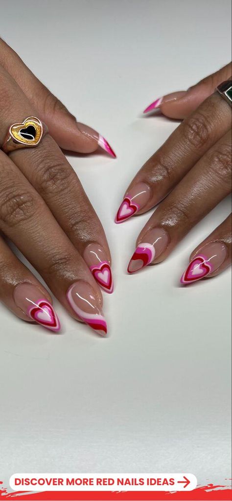 Chic Red Manicure Styles You’ll Love Nails Simple Summer, Nails Vibrant, Summer Nails Simple, Summer Nail Design Ideas, Simple Summer Nails, Vibrant Nail Colors, Pink Nail Art Designs, Yellow Nails Design, Shimmer Nail Polish