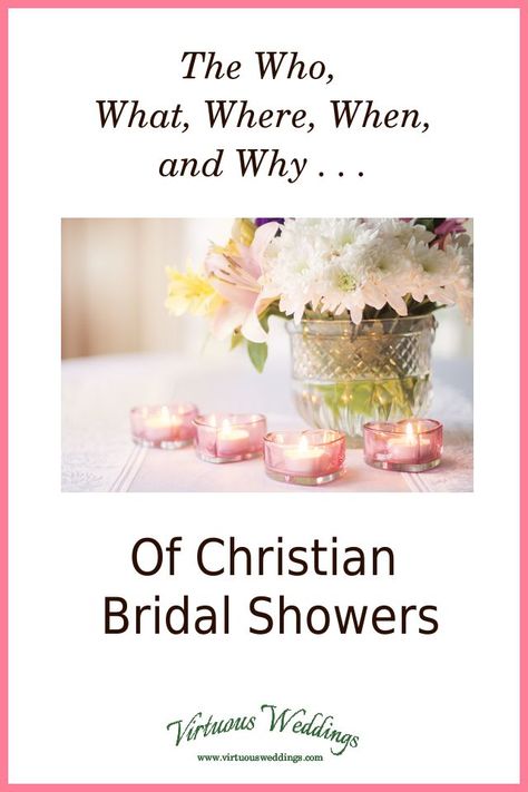 Planning a Christian Bridal shower? Godly Bridal Shower Ideas, Bridal Shower Bible Ideas, Christian Wedding Shower Games, Christian Bridal Shower Gifts, Bridal Shower Devotions Christian, Christian Wedding Shower Ideas, Bridal Shower Christian Ideas, Christian Bridal Shower Devotionals, Bridal Shower Devotional Ideas