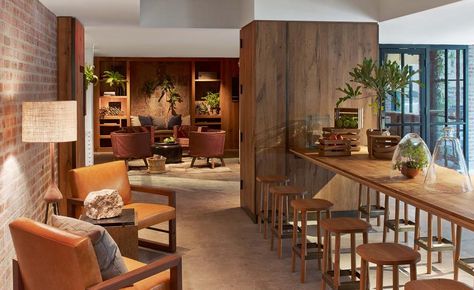 Best Urban Hotels 2016: the shortlist | Travel | Wallpaper* Magazine Small Hotel Lobby, Resort Lobby, Salon Interior Design Ideas, Hair Salon Interior Design, Urban Hotels, Beauty Salon Interior Design, 1 Hotel, Interior Design Software, Beauty Salon Interior