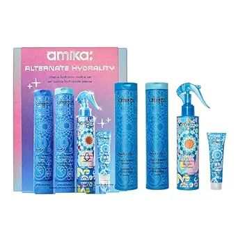 amika alternate hydrality intense hydration routine set Dream Routine, Amika Hair, Amika Hair Products, Hydrating Hair Mask, Hair Repair Mask, Hydrating Shampoo, Hydrate Hair, Hair Brands, Moisturizing Conditioner