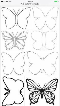 Drawing Of Butterfly, Butterfly Cardigan, Illustration For Kids, Butterfly Cut, Butterfly Applique, Beautiful Shapes, Folding Paper, Butterfly Template, Butterfly Party