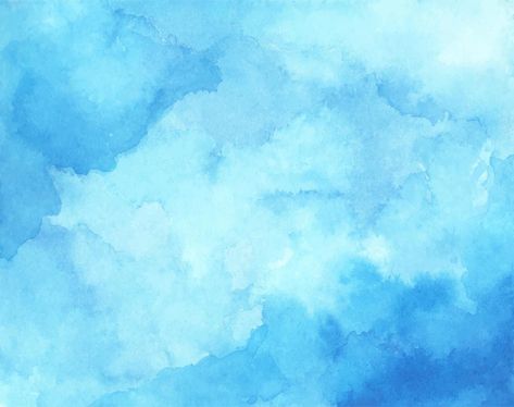 Abstract light blue watercolor for background. Blue Watercolor Wallpaper, Painting Pottery, Painting Background, Wallpaper Flower, Blue Aesthetic Pastel, Background Images Wallpapers, Iphone Lockscreen, Paint Background, Watercolor Wallpaper