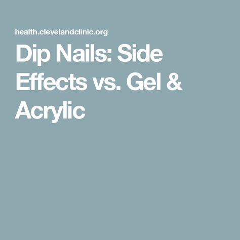 Dip Nails: Side Effects vs. Gel & Acrylic Dip Vs Acrylic Nails, Nail Base, Itchy Rash, Types Of Manicures, New Nail Trends, Powder Manicure, Dip Nails, Korean Skincare Routine, Dip Powder Nails