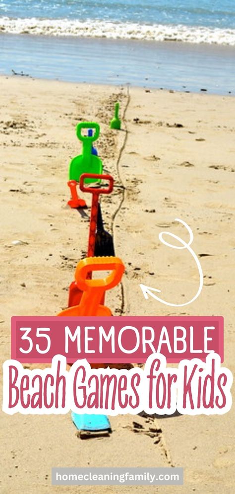 Before you head to the beach again, discover some fun new beach games for kids that are simple, easy, and totally fun beach games. These fun games are a great way to bond and have fun. Here are some of the best beach games for all. Check it out! Beach Obstacle Course, Beach Ball Get To Know You Questions, Family Beach Vacation Activities, Family Beach Trip Ideas, Family Vacation Activities Ideas, Beach Family Reunion Ideas, Easter Beach Ideas, Fun Games To Play At The Beach, Games For The Beach