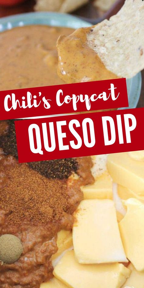 Chilis Queso Copycat Recipe! Easy Dip or Party Appetizer Recipe for Football Parties, Game Day Snacks, or the Super Bowl! This Slow Cooker Queso is perfect for the Holidays and game days! A Crowd Favorite! #passion4savings #queso #party #recipes #dip #snacks #appetizers Chilis Queso, Dip Snacks, Slow Cooker Queso, Party Dips Easy, Party Dip Recipes, Football Parties, Easy Dip, Queso Recipe, Bowl Party Food