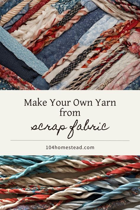 Hello, DIY enthusiasts! Discover the simplicity of turning fabric scraps into beautiful yarn with our comprehensive guide. From gathering your materials to creating a skein, we walk you through every step of this enlightening journey into the world of upcycling. Making Yarn, Scrap Crochet, Upcycle Plastic, Artisan Textiles, Scraps Of Fabric, Yarn Organization, Colorful Tapestry, Hanger Clips, Yarn Skein