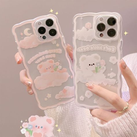 Summer Moon, Casing Iphone, Produk Apple, Girly Phone Cases, Kawaii Phone Case, Pretty Iphone Cases, Pretty Phone Cases, Transparent Phone Case, Aesthetic Phone Case