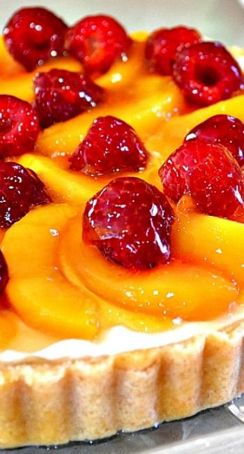 Peaches n' Cream Tart | Lady Behind the Curtain Peach Cream Cheese Tart, Peach Cheesecake Recipes, Peach Cheesecake, Peach Tart, Fruit Pies, Macaroon Cookies, Cream Tart, Tart Dessert, Peach Desserts