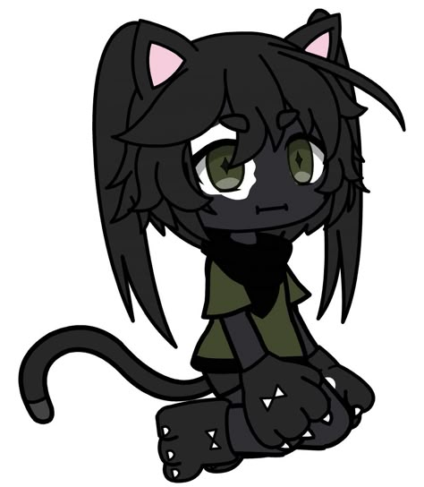 Gacha Life Cat Oc, Gacha Cat Oc, Free Ocs, Cat Onesie, Baby Decals, Cow Logo, Zombie Cat, Cat Emoji, Cat Oc