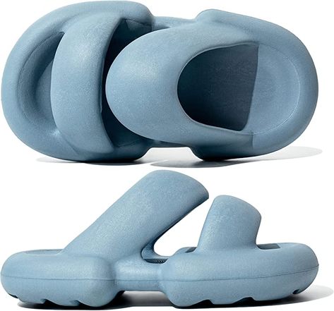 Amazon.com | ASONGMAKE Funny Bubble Slides PengPeng Slides for Adult | Bigbig Pillow Slippers for Women and Men | Gym Shoes Soft Non-Slip | Ultra Cushion | Thick Sole Slides for Indoor & Outdoor | Slippers Bubble Shoes, Funny Bubbles, Pillow Slippers, Bubble Slides, Foams Shoes, Foam Shoes, Gym Joggers, Rubber Slippers, Indoor Outdoor Slippers