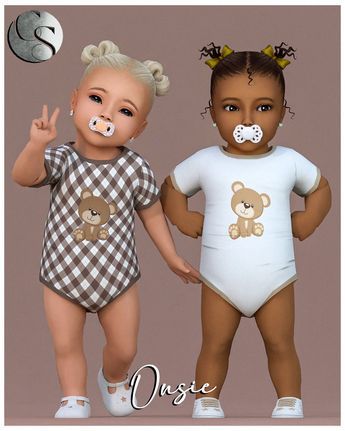 This sims 4 infant collection includes - Co-Ord + 2 Onsies + 2 Earrings Early Access - Free 25/09 Sims 4 Friends Cc, Sims Cc Collection, The Sims 4 Cc Infant Clothes, Sims 4 Cc Kids Shoes, Sims 4 Cc Finds Alpha, The Sims 4 Toddler Cc, Sims 4 Cc Toddler Clothes, Sims 4 Infant Clothes, Sims 4 Infant Cc