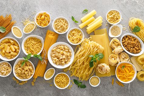 Types of Noodles and When To Use Them Types Of Pasta, Pasta Types, Light Sauce, Pasta Fatta In Casa, Pasta Shapes, Penne Pasta, Fresh Pasta, Tasting Table, Rigatoni