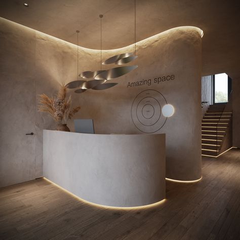 Wellness Center Architecture, Healing Center, Yoga Center, Minimalist Interior Design, Wellness Center, Neutral Palette, Minimalist Interior, Modern Aesthetics, Warsaw