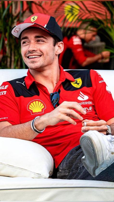 Charles Leclerc Smiling, Charles Leclerc And Carlos Sainz, Fia Formula 2 Championship, Lord Perceval, Prince Of Monaco, Fitness Fashion Outfits, Auto Racing Events, Monaco Grand Prix, Ferrari F1