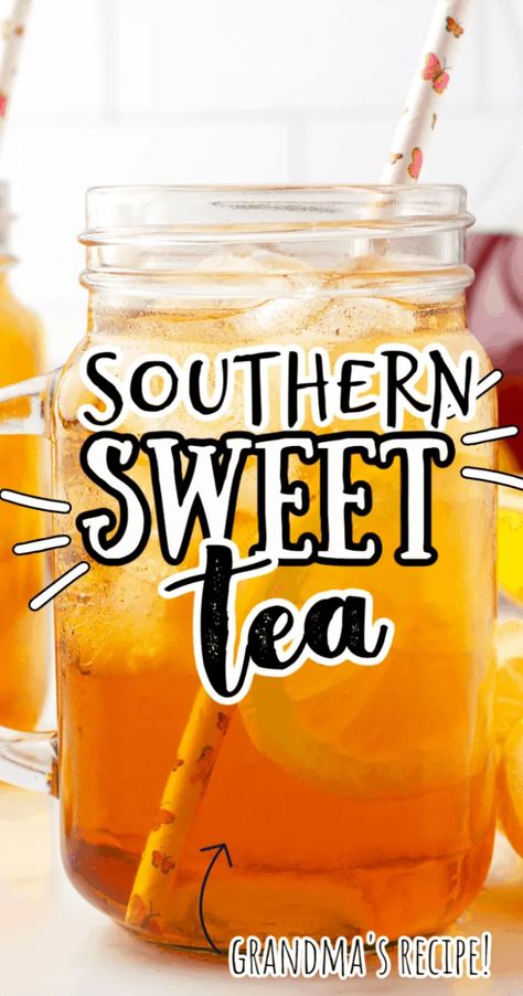 Sweet Iced Tea, Iced Tea Recipes Homemade, Homemade Iced Tea, Sweet Tea Recipes, Southern Sweet Tea, Tea Drink Recipes, Save On Foods, Iced Tea Recipes, Easy Drink Recipes