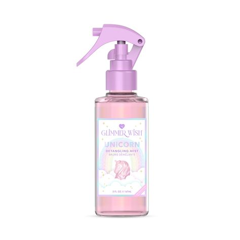 PRICES MAY VARY. Get Gorgeous Unicorn Hair - Every unicorn knows that Glimmer Wish kids detangler spray is the secret to magical manes and tails! Made with natural oils from coconuts and macadamia seeds to add shine and slip to every tangle every time! Sweet Hair Treat - Our detangling spray smells like a big pink whirl of cotton candy on a stick! You'll feel ready for a day at the amusement park. Always dermatologist-tested and cruelty-free. All Unicorns Agree - Our hair detangler spray for kid Cotton Candy Scent, Hygiene Essentials, Detangling Spray, Lavender Nails, Detangler Spray, Hair Mist, Macadamia Oil, Unicorn Hair, Hair Detangler