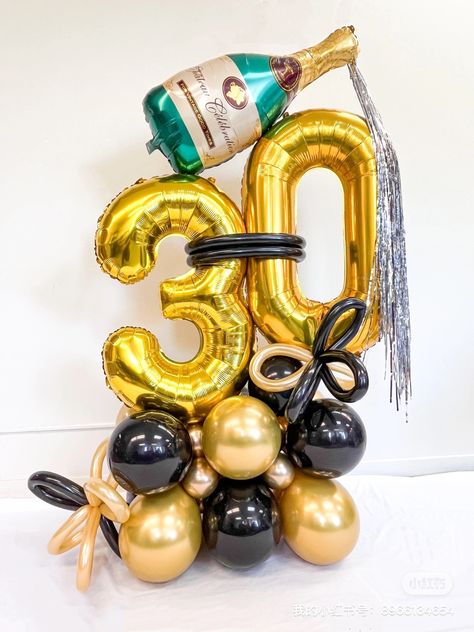 🎈🎉 Celebrate your 30th birthday in style with our stunning balloon column decorations! 🎉🎈 ✨ Don't miss out on our amazing sample sale where you can get these fabulous balloon columns for ONLY $25! ✨ 📍 Available to pick up in California, Hayward. 30th Birthday Balloons Decoration, 30th Birthday Balloons, Hayward California, 30th Bday Party, 30 Balloons, Balloon Tower, How To Make Balloon, Dinosaur Birthday Party Decorations, 1st Birthday Balloons