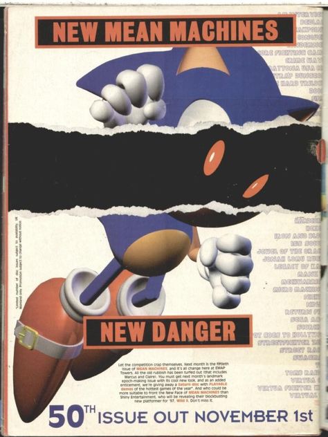 Sonic Posters Retro, Sonic Graphic Design, Vintage Game Poster, Game Ads, Retro Games Poster, Game Cover, Retro Gaming Art, Video Game Posters, Nintendo Sega