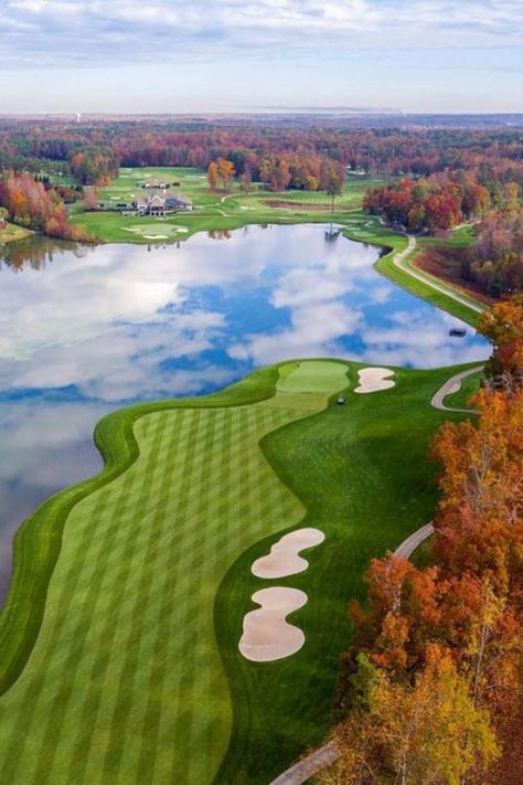 Golf Course Photography, Famous Golf Courses, Course Design, Golf Inspiration, Best Golf Courses, Drone Images, Top Golf, Landscape Scenery, Golf Resort