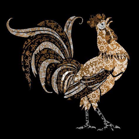 Le Coq Gaulois (The Gallic Rooster) Gallic Rooster, France Tattoo, Rooster, France, Tattoos