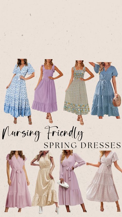 Wedding Guest Dress Breastfeeding, Nursing Friendly Wedding Guest Dress, Nursing Friendly Dress For Wedding, Nursing Outfits Breastfeeding, Nursing Friendly Outfits Summer, Nursing Dress For Wedding, Formal Nursing Dress, Postpartum Dress, Breastfeeding Friendly Outfits