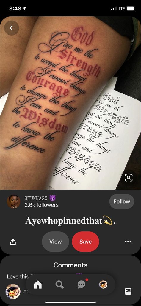 Script Tattoos For Women, Scroll Tattoos, Script Tattoos, Scripture Tattoos, Tattoos For Women Half Sleeve, Tattoos For Black Skin, Stylist Tattoos, Tattoo Script, Cute Tattoos For Women