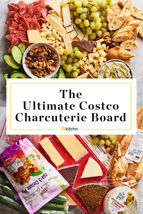 Yes, Costco can be the place to go for meats and cheeses to build a charcuterie board. Here's how build and assemble the ultimate charcuterie board without overwhelming your wallet or fridge. P.S. you get leftovers too! Costco Charcuterie Board, Costco Appetizers For Party, Costco Charcuterie, Costco Party Food, Costco Appetizers, Graze Boxes, Charcuterie Cups, Charcuterie Ideas, Appetizer Party