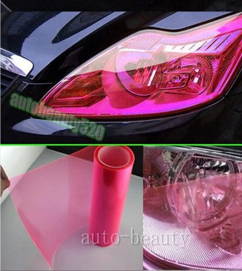 Pink Tint Windows Car, Black And Pink Interior Car, Pink Rims Black Car, Pink Car Details, Car Mods Interior Pink, Car Mods Aesthetic, Black Car With Pink Accents, Pink Car Decals, Hot Pink Car Interior